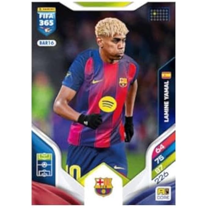rayihni FC BARCELONA MYSTERY BUNDLE  LAMINE YAMAL, DANI ALVES, DANI OLMO, MEMPHIS DEPAY + 30 BONUS BARCELONA CARDS  FOOTBALL TRADING CARDS - Image 2